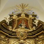 03.12.2018 Kielce. Kaplica św. Barbary w kościele na Karczówce. Święta Barbara / Jarosław Kubalski / Radio Kielce