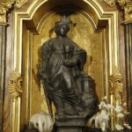 03.12.2018 Kielce. Kaplica św. Barbary w kościele na Karczówce. Święta Barbara / Jarosław Kubalski / Radio Kielce