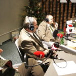 13.12.2018 Radio Kielce. "Choinka pod choinkę". Finał dnia czwartego. Studio odwiedzili leśnicy wraz z prezentami: Roman Wróblewski, Zbigniew Dąbrowski, Piotr Fitas, Dawid Żak i łowczy Jarosław Mikołajczyk / Jarosław Kubalski / Radio Kielce