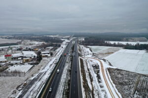 13.12.2018 Droga S7 pomiędzy Brzegami a Mnichowem / Jarosław Kubalski / Radio Kielce