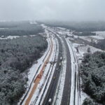 13.12.2018 Droga S7 pomiędzy Brzegami a Mnichowem / Jarosław Kubalski / Radio Kielce