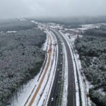 13.12.2018 Droga S7 pomiędzy Brzegami a Mnichowem / Jarosław Kubalski / Radio Kielce