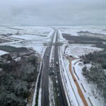 13.12.2018 Droga S7 pomiędzy Brzegami a Mnichowem / Jarosław Kubalski / Radio Kielce