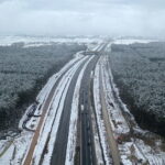 13.12.2018 Droga S7 pomiędzy Brzegami a Mnichowem / Jarosław Kubalski / Radio Kielce