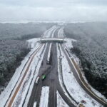 13.12.2018 Droga S7 pomiędzy Brzegami a Mnichowem / Jarosław Kubalski / Radio Kielce