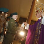 16.12.2018 Bilcza. Betlejemskie Światło Pokoju. Biskup Jan Piotrowski / Jarosław Kubalski / Radio Kielce