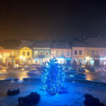 Jędrzejów. Świąteczne iluminacje / Jarosław Kubalski / Radio Kielce