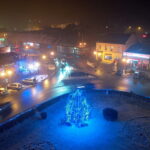 Jędrzejów. Świąteczne iluminacje / Jarosław Kubalski / Radio Kielce