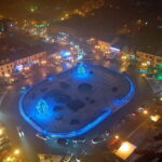 Jędrzejów. Świąteczne iluminacje / Jarosław Kubalski / Radio Kielce