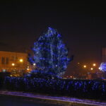 Jędrzejów. Świąteczne iluminacje / Jarosław Kubalski / Radio Kielce