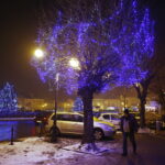 Jędrzejów. Świąteczne iluminacje / Jarosław Kubalski / Radio Kielce