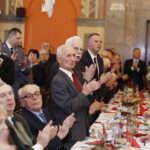18.12.2018 Kielce. WDK. Spotkanie wigilijne Agaty Wojtyszek z przedstawicielami środowisk kombatanckich oraz działaczami opozycji antykomunistycznej z regionu świętokrzyskiego / Jarosław Kubalski / Radio Kielce