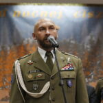 20.12.2018 Kielce. Wigilia w  Centrum Przygotowań do Misji Zagranicznych na Bukówce. Komendant Centrum płk Paweł Chabielski / Jarosław Kubalski / Radio Kielce