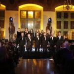 19.12.2018 Kielce. Koncert zorganizowany przez TVP3 Kielce„Niepodległa – świętokrzyski marsz do wolności”. Chór Fermata / Jarosław Kubalski / Radio Kielce