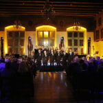 19.12.2018 Kielce. Koncert zorganizowany przez TVP3 Kielce„Niepodległa – świętokrzyski marsz do wolności”. Chór Fermata / Jarosław Kubalski / Radio Kielce