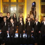 19.12.2018 Kielce. Koncert zorganizowany przez TVP3 Kielce„Niepodległa – świętokrzyski marsz do wolności”. Chór Fermata / Jarosław Kubalski / Radio Kielce