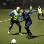 30.12.2018 Kielce. Sylwestrowy Turniej Piłki Nożnej imienia Jerzego Wójcika. Mecz Uroczysko Przyjaciele Krzysztofa Retlikowskiego - Foksdrob / Jarosław Kubalski / Radio Kielce