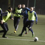 30.12.2018 Kielce. Sylwestrowy Turniej Piłki Nożnej imienia Jerzego Wójcika. Mecz Uroczysko Przyjaciele Krzysztofa Retlikowskiego - Foksdrob / Jarosław Kubalski / Radio Kielce