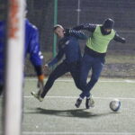 30.12.2018 Kielce. Sylwestrowy Turniej Piłki Nożnej imienia Jerzego Wójcika. Mecz Uroczysko Przyjaciele Krzysztofa Retlikowskiego - Foksdrob / Jarosław Kubalski / Radio Kielce