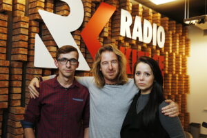 26.11.2018 Radio Kielce. Pokolenie M. Michał Kita, Wiktor Franko i Monika Miller / Jarosław Kubalski / Radio Kielce