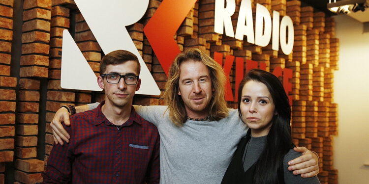 26.11.2018 Radio Kielce. Pokolenie M. Michał Kita, Wiktor Franko i Monika Miller / Jarosław Kubalski / Radio Kielce