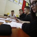 Maraton Pisania Listów w SP nr 39 im. Stanisława Moniuszki w Kielcach / Jarosław Kubalski / Radio Kielce