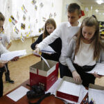 Maraton Pisania Listów w SP nr 39 im. Stanisława Moniuszki w Kielcach / Jarosław Kubalski / Radio Kielce