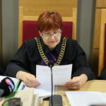 Ogłoszenie wyroku w sprawie przetargu na obsługę komunikacji miejskiej w stolicy regionu świętokrzyskiego. Przewodnicząca składu sędziowskiego Irena Szrajer-Dragan / Marzena Mąkosa / Radio Kielce