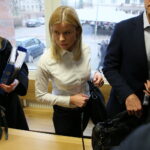 Ogłoszenie wyroku w sprawie przetargu na obsługę komunikacji miejskiej w stolicy regionu świętokrzyskiego. Aleksandra Michalczewska, prezes firmy Michalczewski / Marzena Mąkosa / Radio Kielce