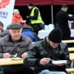 Wigilia dla potrzebujących zorganizowana przez stowarzyszenie Projekt Świętokrzyskie / Marzena Mąkosa / Radio Kielce