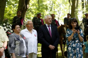 Obchody 227. rocznicy uchwalenia Konstytucji 3 Maja w parku im. Stanisława Staszica / Marzena Mąkosa / Radio Kielce