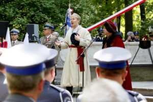 Obchody 227. rocznicy uchwalenia Konstytucji 3 Maja w parku im. Stanisława Staszica / Marzena Mąkosa / Radio Kielce