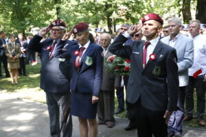 Obchody 227. rocznicy uchwalenia Konstytucji 3 Maja w parku im. Stanisława Staszica / Marzena Mąkosa / Radio Kielce