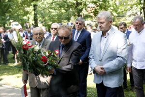 Obchody 227. rocznicy uchwalenia Konstytucji 3 Maja w parku im. Stanisława Staszica / Marzena Mąkosa / Radio Kielce