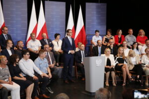 Premier Mateusz Morawiecki z wizytą w regionie świętokrzyskim / Marzena Mąkosa / Radio Kielce