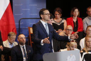 Premier Mateusz Morawiecki z wizytą w regionie świętokrzyskim / Marzena Mąkosa / Radio Kielce