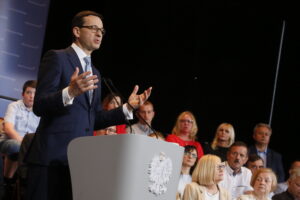 Premier Mateusz Morawiecki z wizytą w regionie świętokrzyskim / Marzena Mąkosa / Radio Kielce