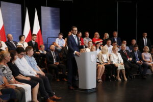 Premier Mateusz Morawiecki z wizytą w regionie świętokrzyskim / Marzena Mąkosa / Radio Kielce