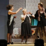 Próba medialna spektaklu "Umrzeć ze śmiechu" grupy teatralnej TeTaTeT w Sali Kongresowej Kieleckiego Centrum Biznesu / Marzena Mąkosa / Radio Kielce