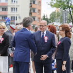 Odsłonięcie tablicy poświęconej żołnierzom 13. Pułku Ułanów Wileńskich na murach Wojewódzkiego Domu Kultury / Marzena Mąkosa / Radio Kielce