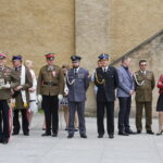 Odsłonięcie tablicy poświęconej żołnierzom 13. Pułku Ułanów Wileńskich na murach Wojewódzkiego Domu Kultury / Marzena Mąkosa / Radio Kielce