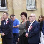 Odsłonięcie tablicy poświęconej żołnierzom 13. Pułku Ułanów Wileńskich na murach Wojewódzkiego Domu Kultury / Marzena Mąkosa / Radio Kielce