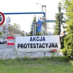 Akcja protestacyjna w SHL / Marzena Mąkosa / Radio Kielce