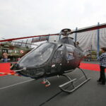 XXVI Międzynarodowy Salon Przemysłu Obronnego. Śmigłowiec SW-4 Solo RUAS wyprodukowany przez PZL Świdnik / Marzena Mąkosa / Radio Kielce