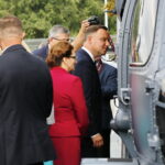 Międzynarodowy Salon Przemysłu Obronnego, Wizyta prezydenta RP, Andrzeja Dudy w Targach Kielce / Marzena Mąkosa / Radio Kielce