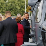 Międzynarodowy Salon Przemysłu Obronnego, Wizyta prezydenta RP, Andrzeja Dudy w Targach Kielce / Marzena Mąkosa / Radio Kielce