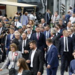 Międzynarodowy Salon Przemysłu Obronnego, Wizyta prezydenta RP, Andrzeja Dudy w Targach Kielce / Marzena Mąkosa / Radio Kielce