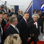 Międzynarodowy Salon Przemysłu Obronnego, Wizyta prezydenta RP, Andrzeja Dudy w Targach Kielce / Marzena Mąkosa / Radio Kielce