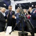 Międzynarodowy Salon Przemysłu Obronnego, Wizyta prezydenta RP, Andrzeja Dudy w Targach Kielce / Marzena Mąkosa / Radio Kielce