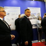 Międzynarodowy Salon Przemysłu Obronnego, Wizyta prezydenta RP, Andrzeja Dudy w Targach Kielce / Marzena Mąkosa / Radio Kielce